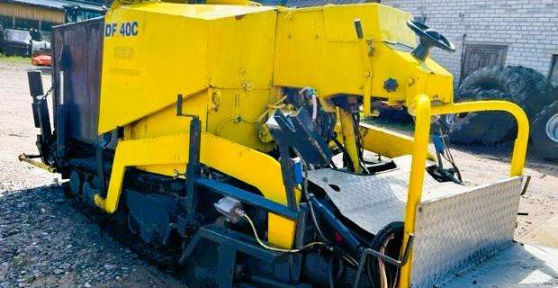 Demag DF 40C - Asphalt paver: picture 3 Demag DF 40C - Asphalt paver: picture 3