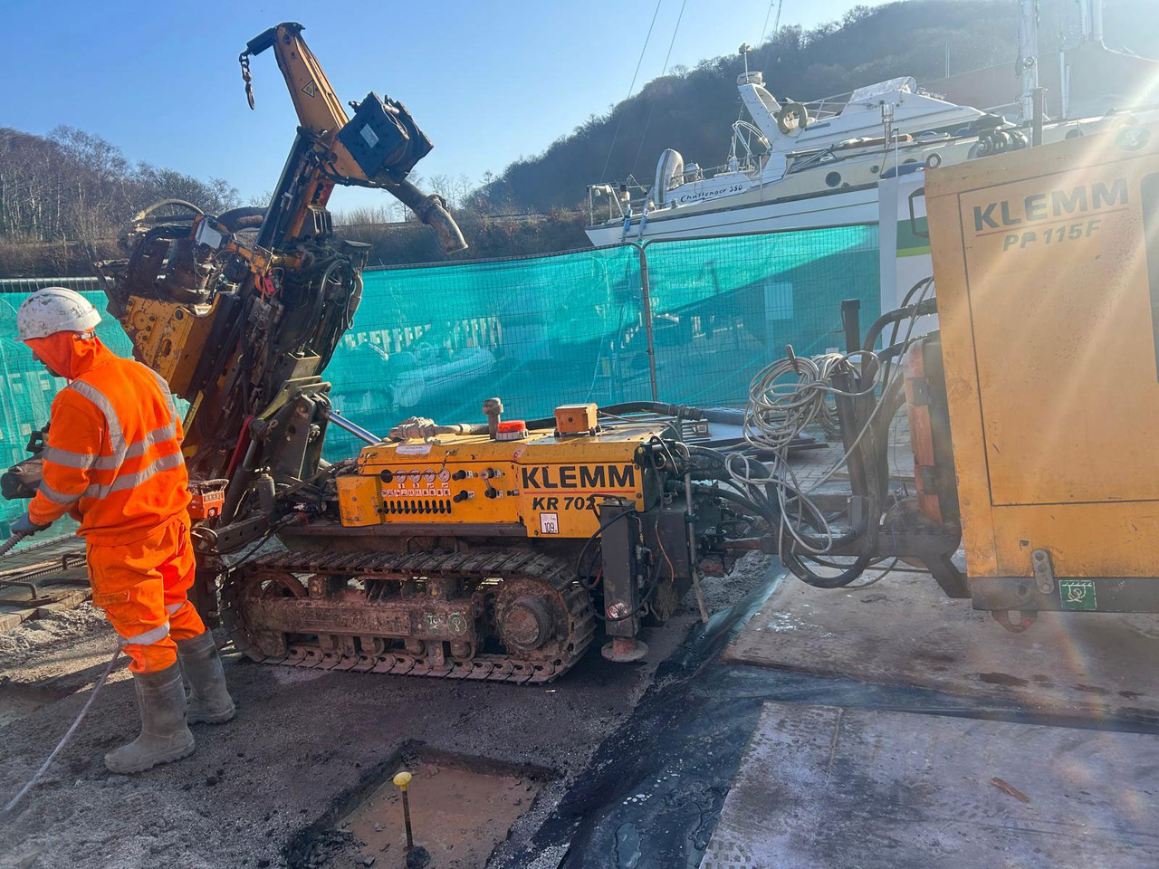 Klemm KR 702-2R - Pile driver: picture 4 Klemm KR 702-2R - Pile driver: picture 4