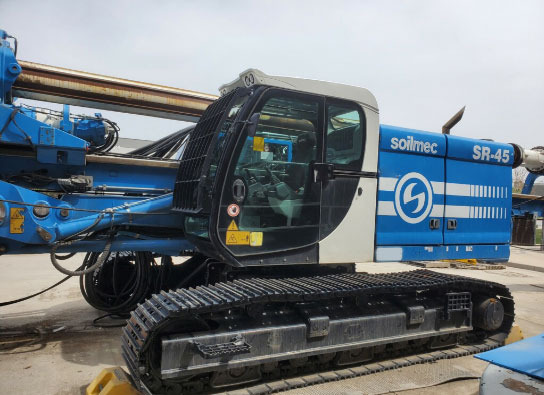 Soilmec SR-45 - Pile driver: picture 1 Soilmec SR-45 - Pile driver: picture 1