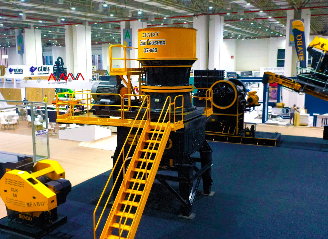 FABO Cone crusher - Cone crusher: picture 1 FABO Cone crusher - Cone crusher: picture 1