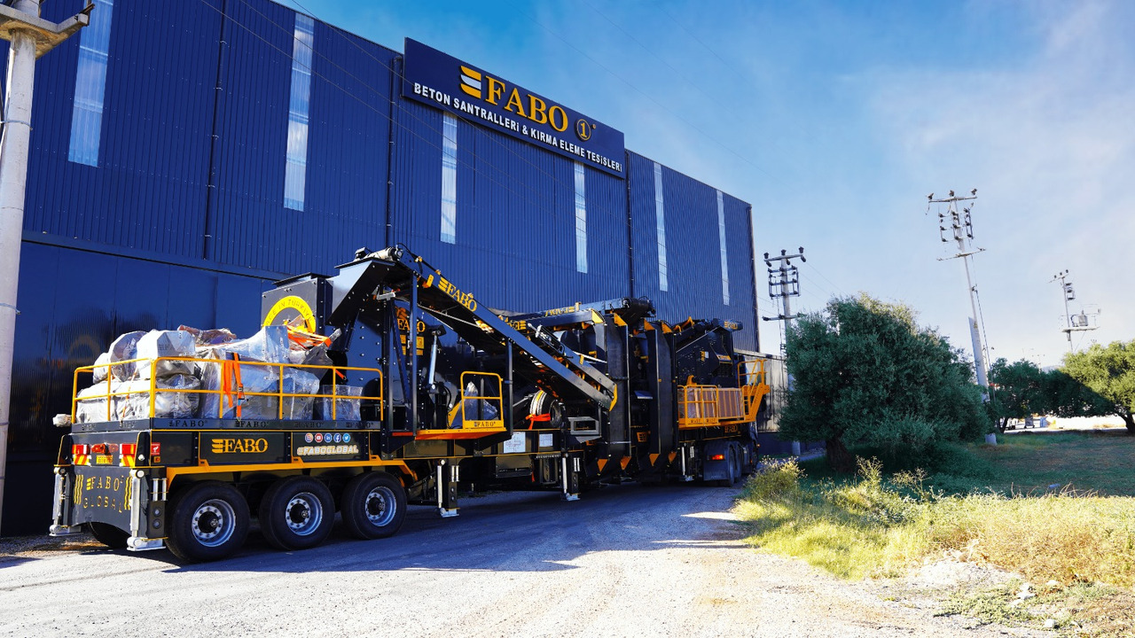 FABO Mobile crusher - Mobile crusher: picture 1 FABO Mobile crusher - Mobile crusher: picture 1