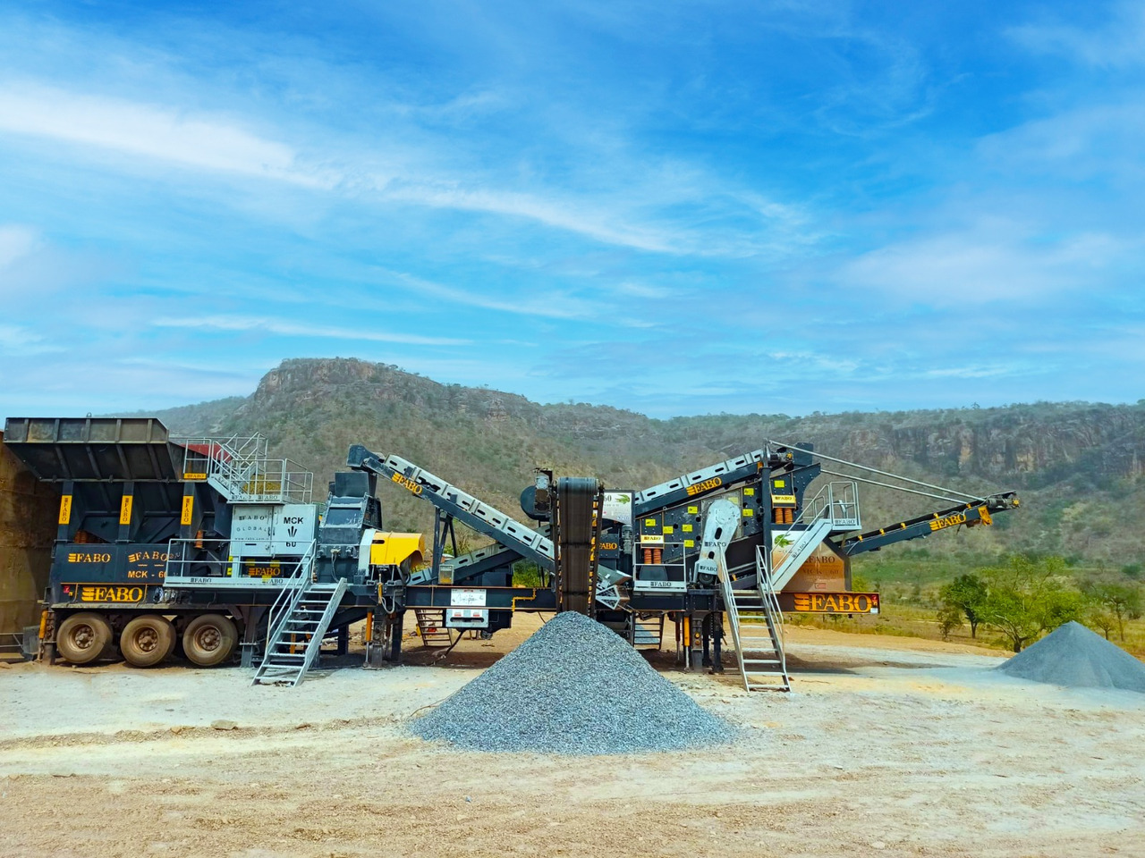 FABO Mobile crusher - Mobile crusher: picture 4 FABO Mobile crusher - Mobile crusher: picture 4