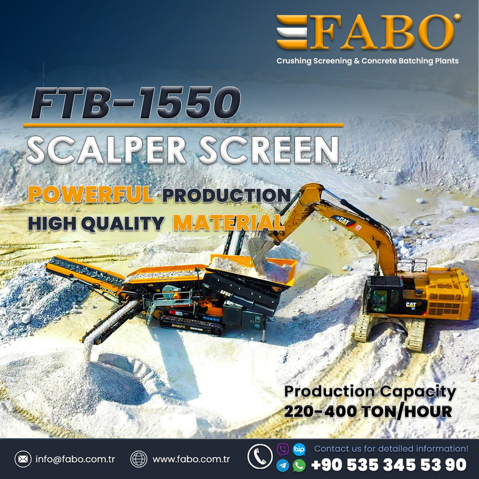 FABO mining machinery - crushing plant - Mining machinery: picture 1 FABO mining machinery - crushing plant - Mining machinery: picture 1