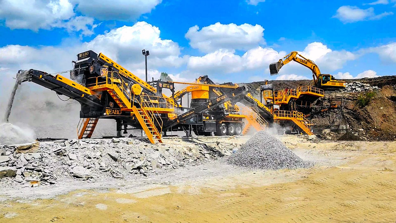 FABO mining machinery - crushing plant - Mining machinery: picture 1 FABO mining machinery - crushing plant - Mining machinery: picture 1