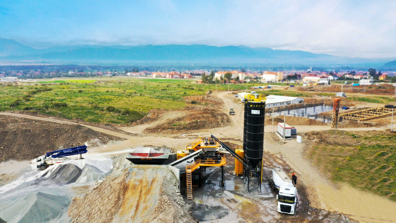 FABO mobile concrete batching plant - Concrete plant: picture 4 FABO mobile concrete batching plant - Concrete plant: picture 4