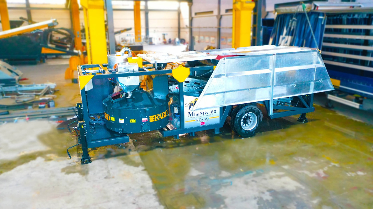 FABO mobile concrete batching plant - Concrete plant: picture 4 FABO mobile concrete batching plant - Concrete plant: picture 4