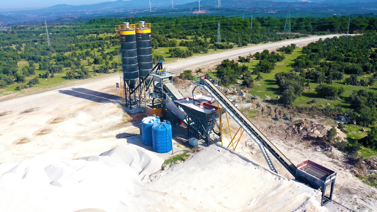 FABO mobile concrete batching plant - Concrete plant: picture 2 FABO mobile concrete batching plant - Concrete plant: picture 2