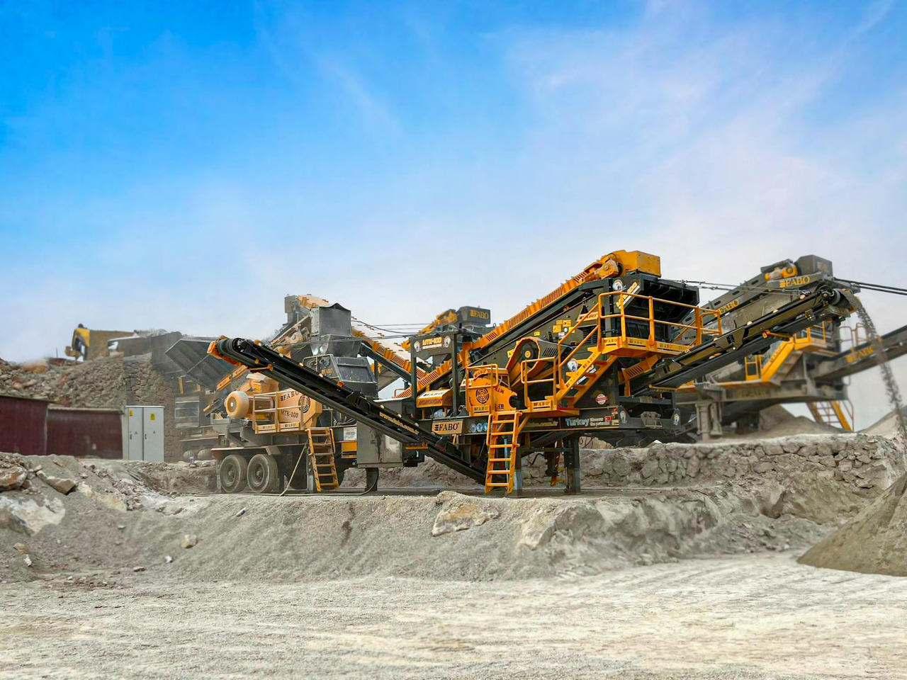 FABO mobile impact crusher - Impact crusher: picture 1 FABO mobile impact crusher - Impact crusher: picture 1