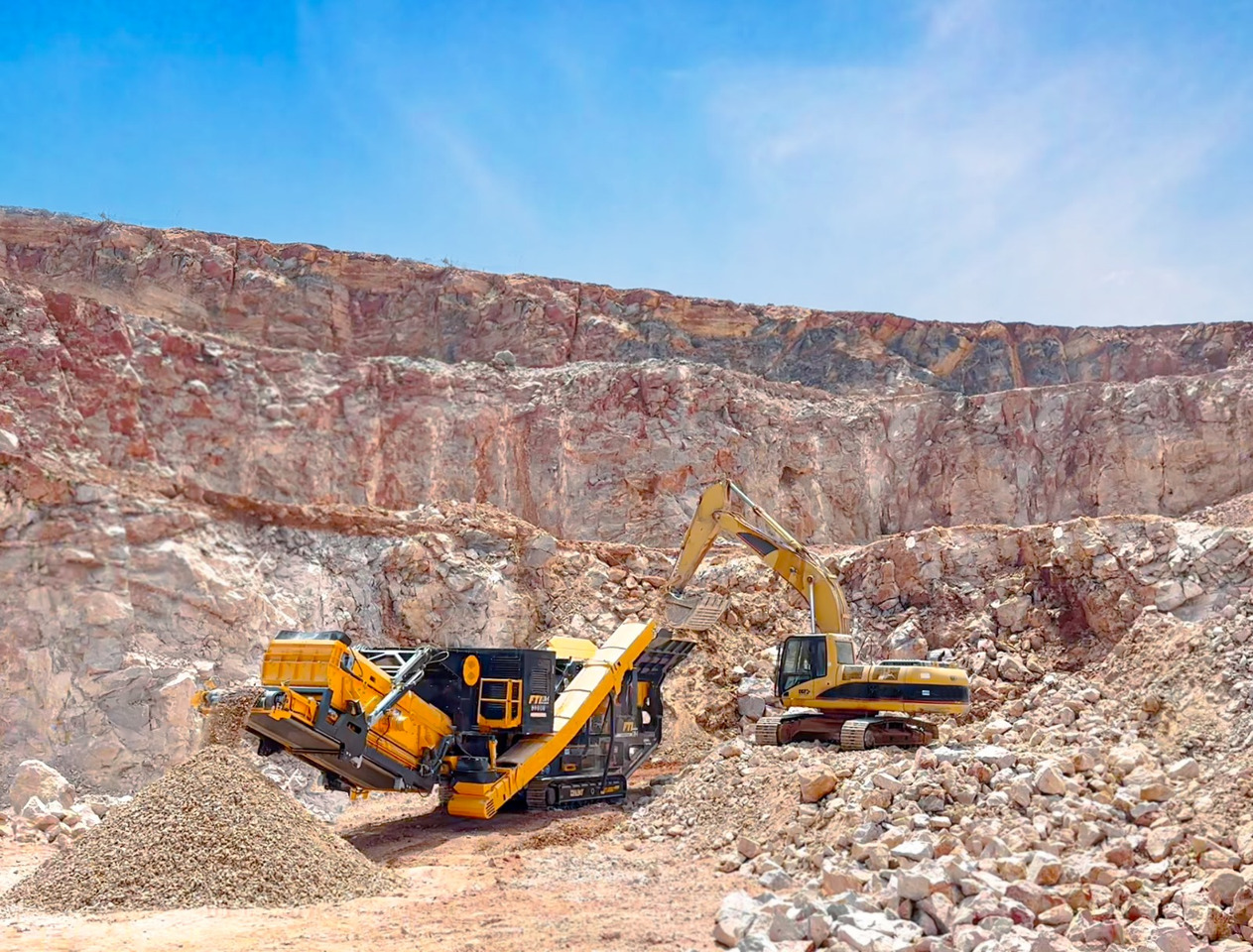 FABO mobile impact crusher - Impact crusher: picture 4 FABO mobile impact crusher - Impact crusher: picture 4