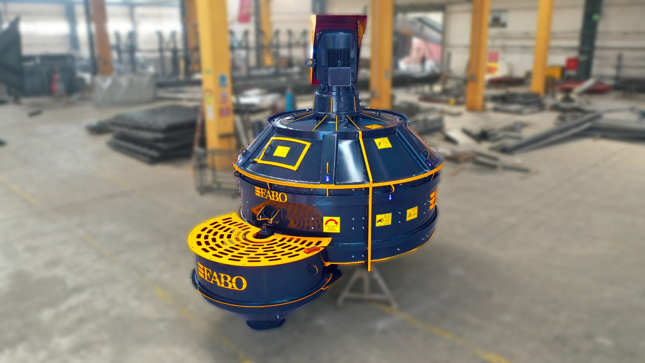 FABO twin shaft mixer - Concrete mixer: picture 2 FABO twin shaft mixer - Concrete mixer: picture 2