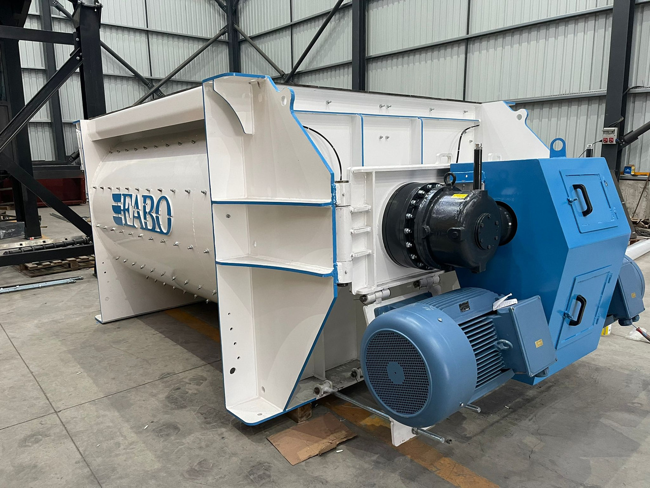 FABO twin shaft mixer - Concrete mixer: picture 2 FABO twin shaft mixer - Concrete mixer: picture 2
