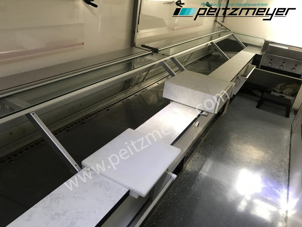 Vending truck IVECO FIAT (I) Ducato Verkaufswagen 6,5 m - Motor neu vor 21 TKM + Kühltheke, Fritteuse: picture 15