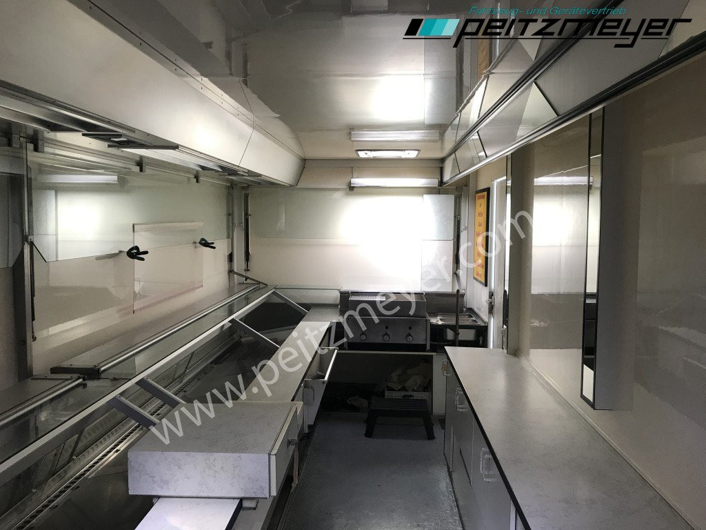 Vending truck IVECO FIAT (I) Ducato Verkaufswagen 6,5 m - Motor neu vor 21 TKM + Kühltheke, Fritteuse: picture 17