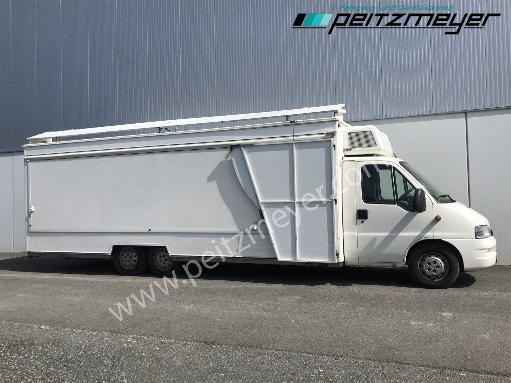 Vending truck IVECO FIAT (I) Ducato Verkaufswagen 6,5 m - Motor neu vor 21 TKM + Kühltheke, Fritteuse: picture 11