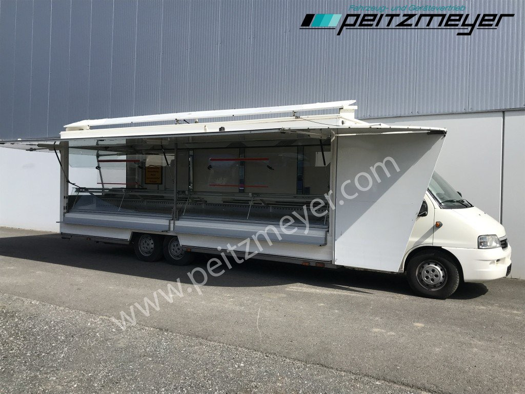 Vending truck IVECO FIAT (I) Ducato Verkaufswagen 6,5 m - Motor neu vor 21 TKM + Kühltheke, Fritteuse: picture 8