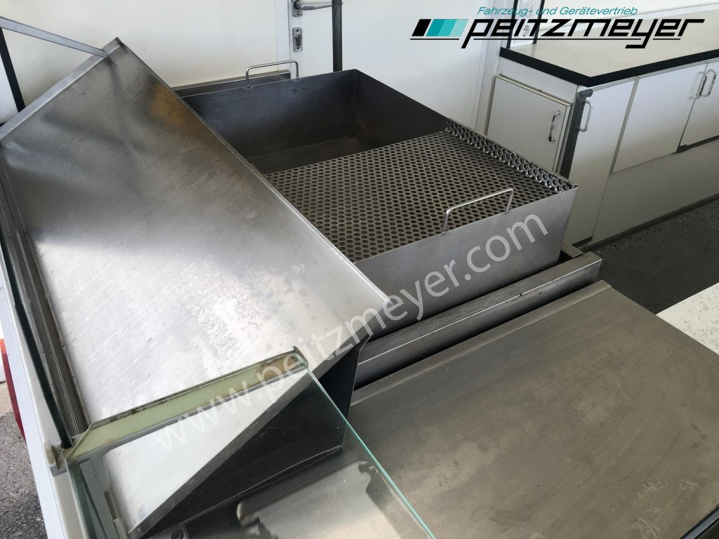 Vending truck IVECO FIAT (I) Ducato Verkaufswagen 6,5 m - Motor neu vor 21 TKM + Kühltheke, Fritteuse: picture 12