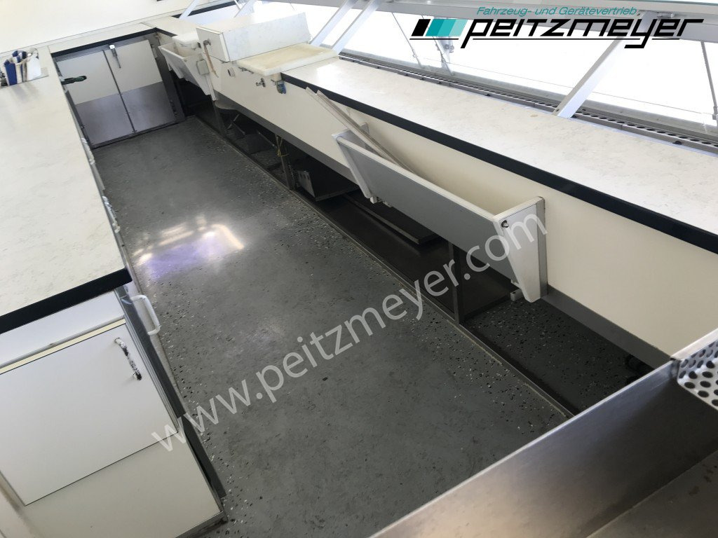 Vending truck IVECO FIAT (I) Ducato Verkaufswagen 6,5 m - Motor neu vor 21 TKM + Kühltheke, Fritteuse: picture 16