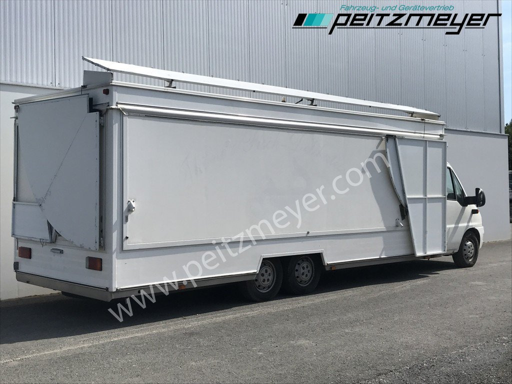 Vending truck IVECO FIAT (I) Ducato Verkaufswagen 6,5 m - Motor neu vor 21 TKM + Kühltheke, Fritteuse: picture 9