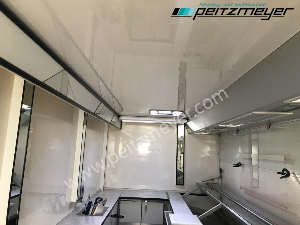 Vending truck IVECO FIAT (I) Ducato Verkaufswagen 6,5 m - Motor neu vor 21 TKM + Kühltheke, Fritteuse: picture 14