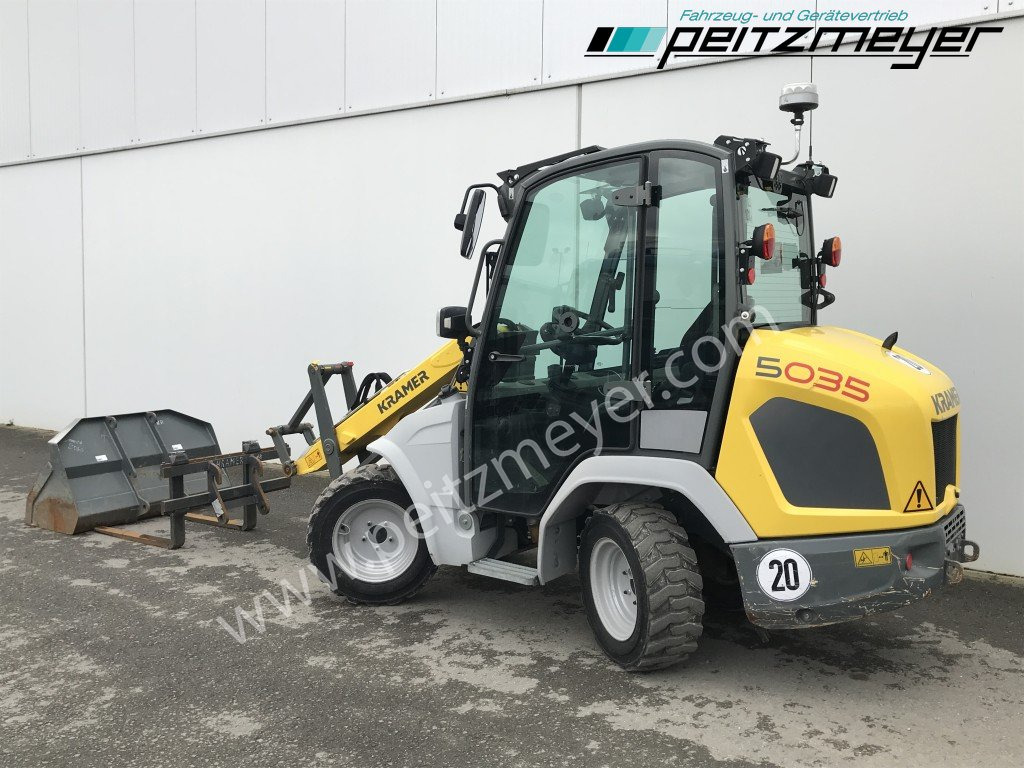 KRAMER RADLADER 5035 / 358 Schaufel+Palettengabel - Wheel loader: picture 3 KRAMER RADLADER 5035 / 358 Schaufel+Palettengabel - Wheel loader: picture 3