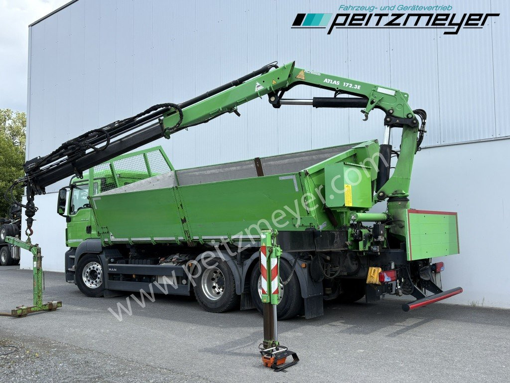 MAN TGS 26.460 FL 6x2 Kipper+Kran+Funk Lenkachse, 2-Seitenkipper, Atlas 172.3 - Other machinery: picture 3 MAN TGS 26.460 FL 6x2 Kipper+Kran+Funk Lenkachse, 2-Seitenkipper, Atlas 172.3 - Other machinery: picture 3
