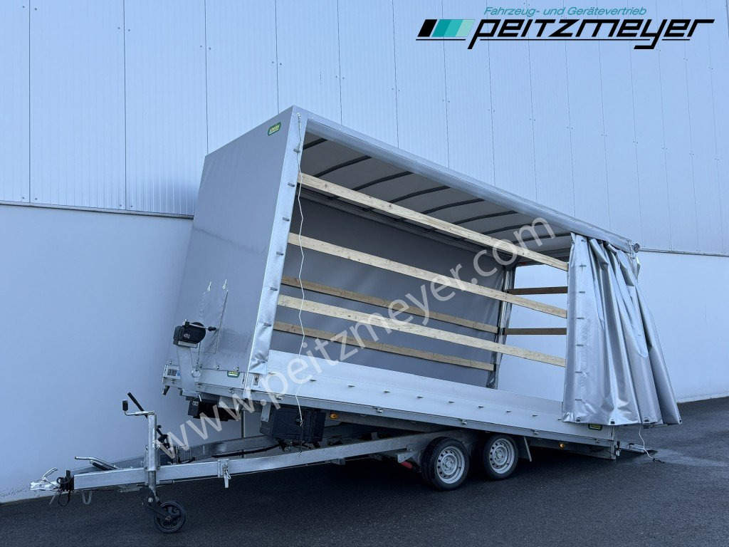 Unsinn Planenanhänger Tieflader (kippbar) mit Plane Seilwinde - Curtainsider trailer: picture 3 Unsinn Planenanhänger Tieflader (kippbar) mit Plane Seilwinde - Curtainsider trailer: picture 3