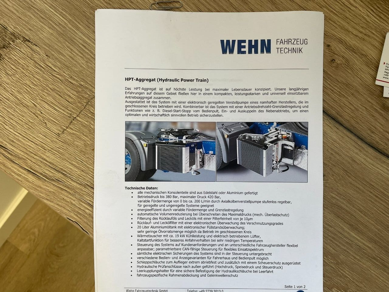 International Wehn Hydraulic Power Train 380 Bar 220l/min agri farm - Hydraulics for Agricultural machinery: picture 5 International Wehn Hydraulic Power Train 380 Bar 220l/min agri farm - Hydraulics for Agricultural machinery: picture 5