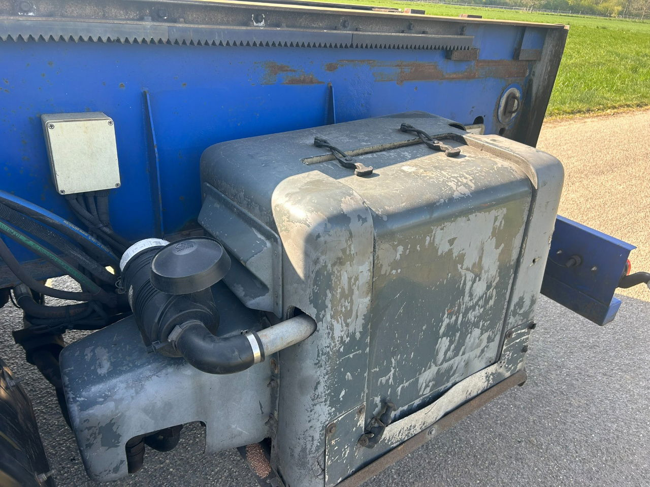 Container transporter/ Swap body semi-trailer Pacton Steelbro MK6 Side loader / 20 - 40 ft / own diesel power pack / saf disc braks: picture 8