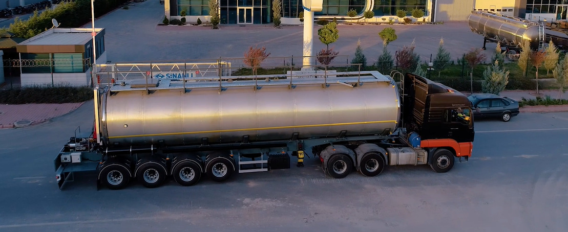 Sinan tanker Bitumen tanker 50 m3 - Tank semi-trailer: picture 2 Sinan tanker Bitumen tanker 50 m3 - Tank semi-trailer: picture 2