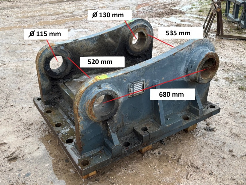 KOMATSU PC800 - Quick coupler for Excavator: picture 3 KOMATSU PC800 - Quick coupler for Excavator: picture 3