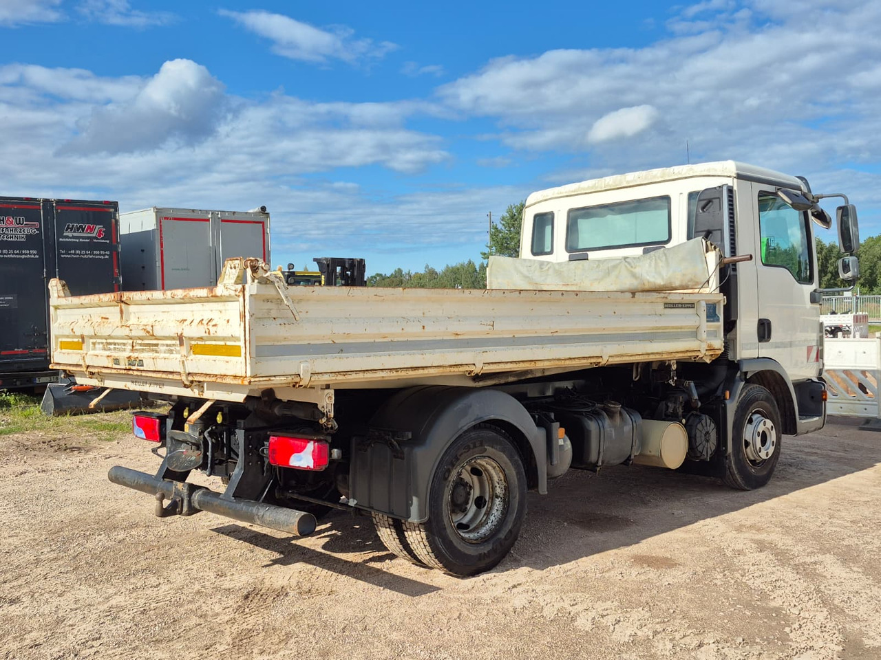 Tipper MAN TGL8.220, 83'600km!: picture 12