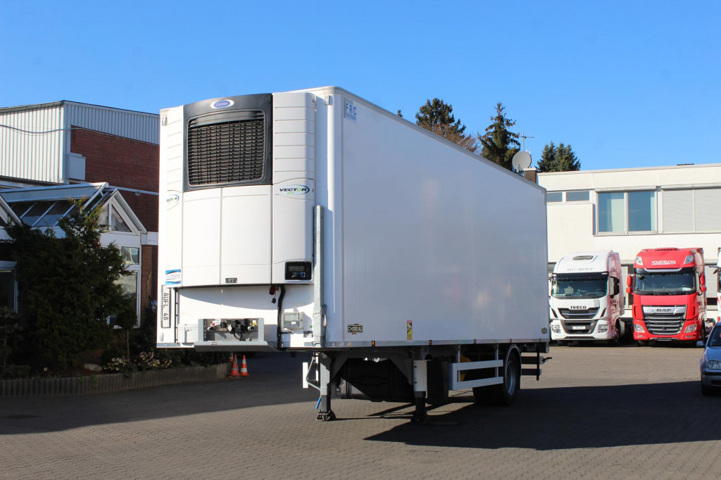 Chereau 1-Achs City Trailer CV 1550 Strom Neuwertig - Refrigerator semi-trailer: picture 1 Chereau 1-Achs City Trailer CV 1550 Strom Neuwertig - Refrigerator semi-trailer: picture 1
