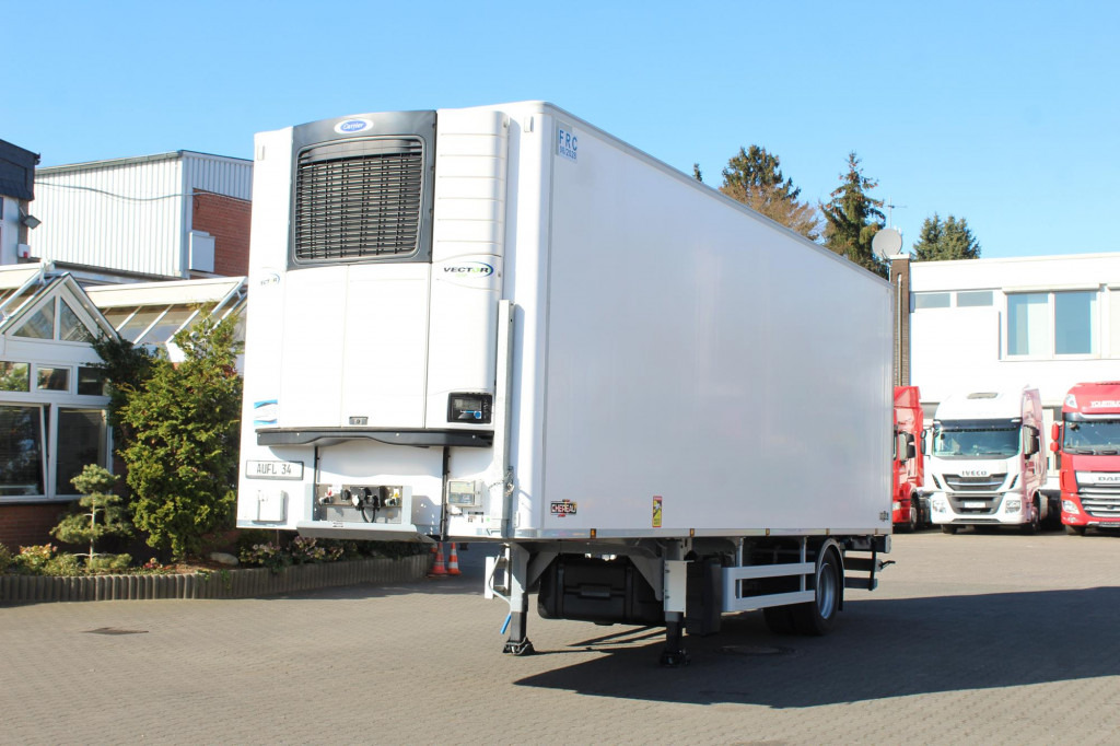 Chereau 1-Achs City Trailer CV 1550 Strom nur 7h !! - Refrigerator semi-trailer: picture 1 Chereau 1-Achs City Trailer CV 1550 Strom nur 7h !! - Refrigerator semi-trailer: picture 1