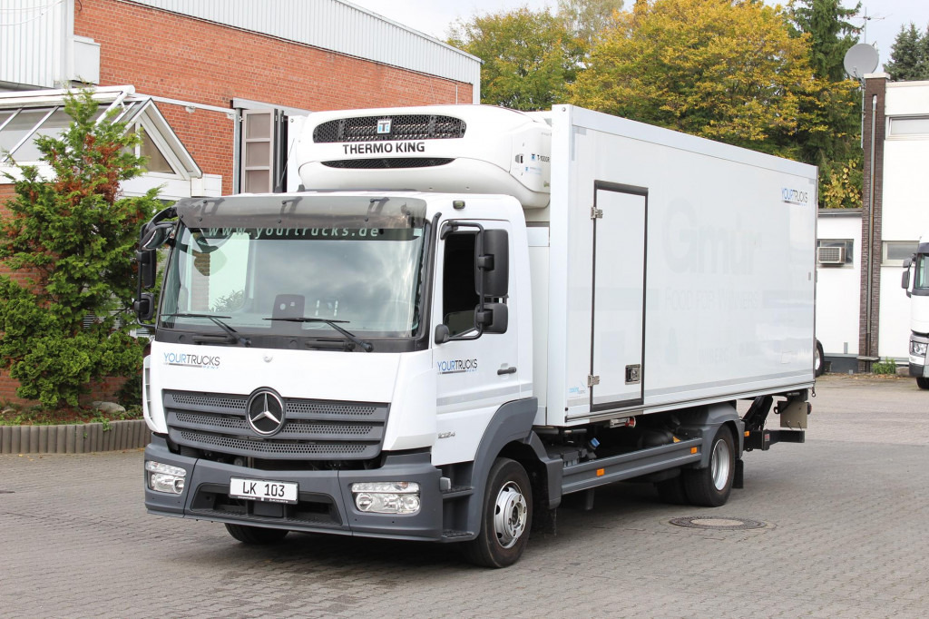 Mercedes-Benz Atego 1024 E6 TK T-1000R Strom Tür+LBW Nur 85Tkm - Refrigerator truck: picture 1 Mercedes-Benz Atego 1024 E6 TK T-1000R Strom Tür+LBW Nur 85Tkm - Refrigerator truck: picture 1