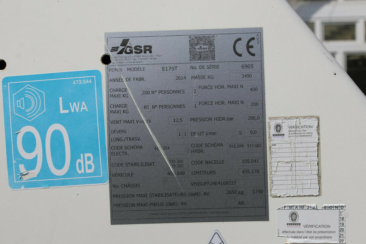 Renault Maxity Bühne GSR 18m 2 Per.Korb HU+AU+UVV Neu - Truck mounted aerial platform: picture 2 Renault Maxity Bühne GSR 18m 2 Per.Korb HU+AU+UVV Neu - Truck mounted aerial platform: picture 2