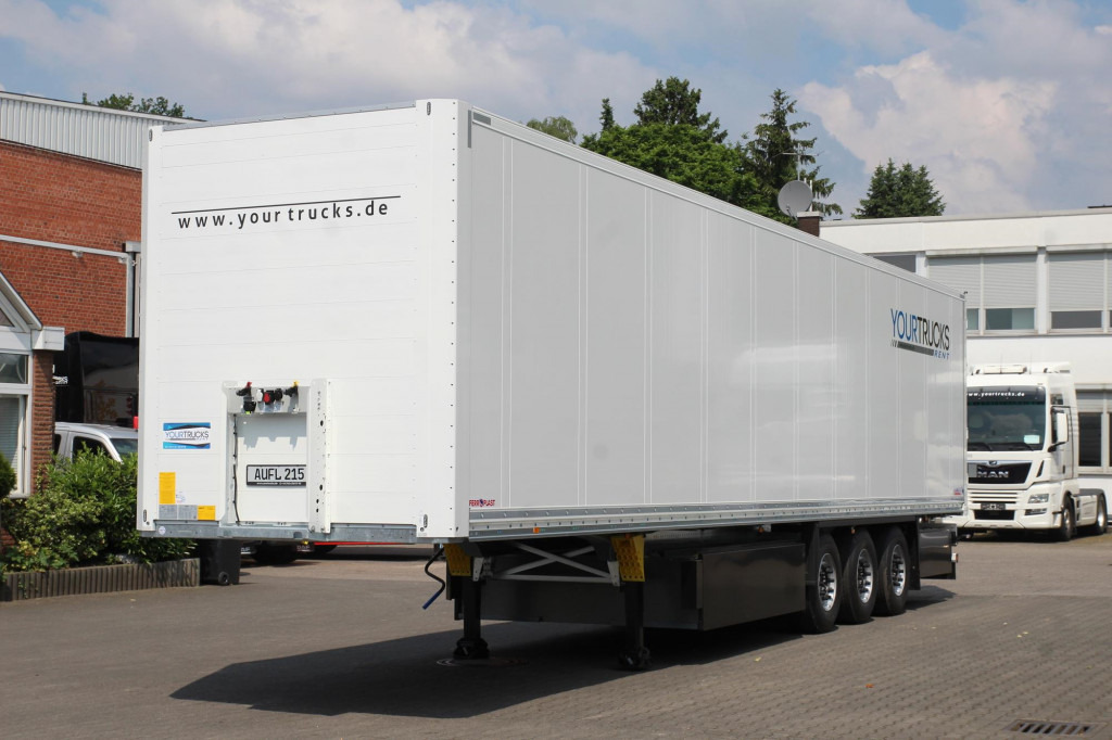 SCHMITZ Koffer DS Liftachse 4x Pal.-Kasten NEU ! - Closed box semi-trailer: picture 1 SCHMITZ Koffer DS Liftachse 4x Pal.-Kasten NEU ! - Closed box semi-trailer: picture 1