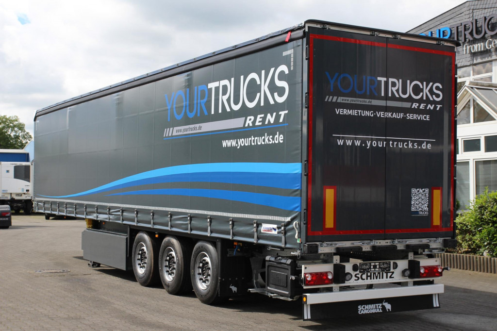 Curtainsider semi-trailer SCHMITZ Plane Edscha Liftachse Pal.-Kasten  NEU !!!: picture 7