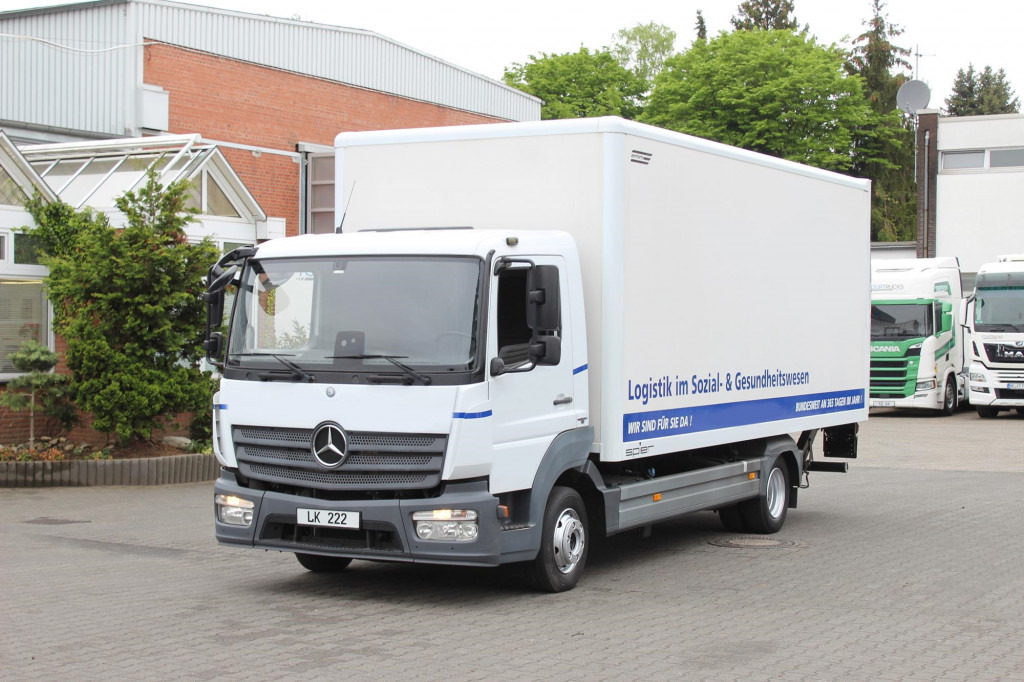 Mercedes-Benz Atego 818 E6 Koffer Klima LDW Schalter LBW - Truck: picture 1 Mercedes-Benz Atego 818 E6 Koffer Klima LDW Schalter LBW - Truck: picture 1
