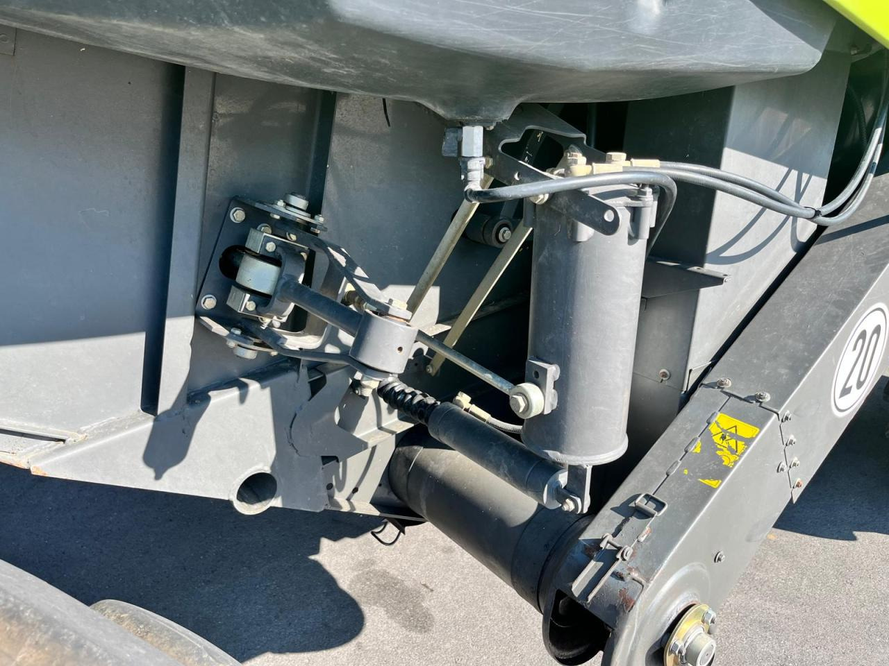 Combine harvester CLAAS Lexion 550 mit Schneidwerk V750, mit 3D, Baujahr 2009, guter gepflegter Zustand: picture 11