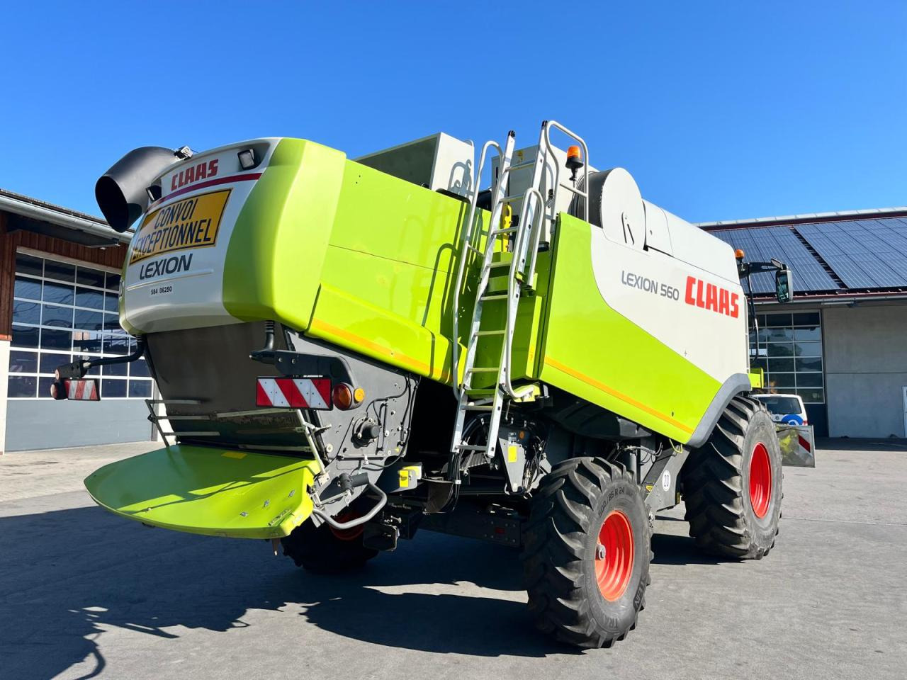 Combine harvester CLAAS Lexion 550 mit Schneidwerk V750, mit 3D, Baujahr 2009, guter gepflegter Zustand: picture 6