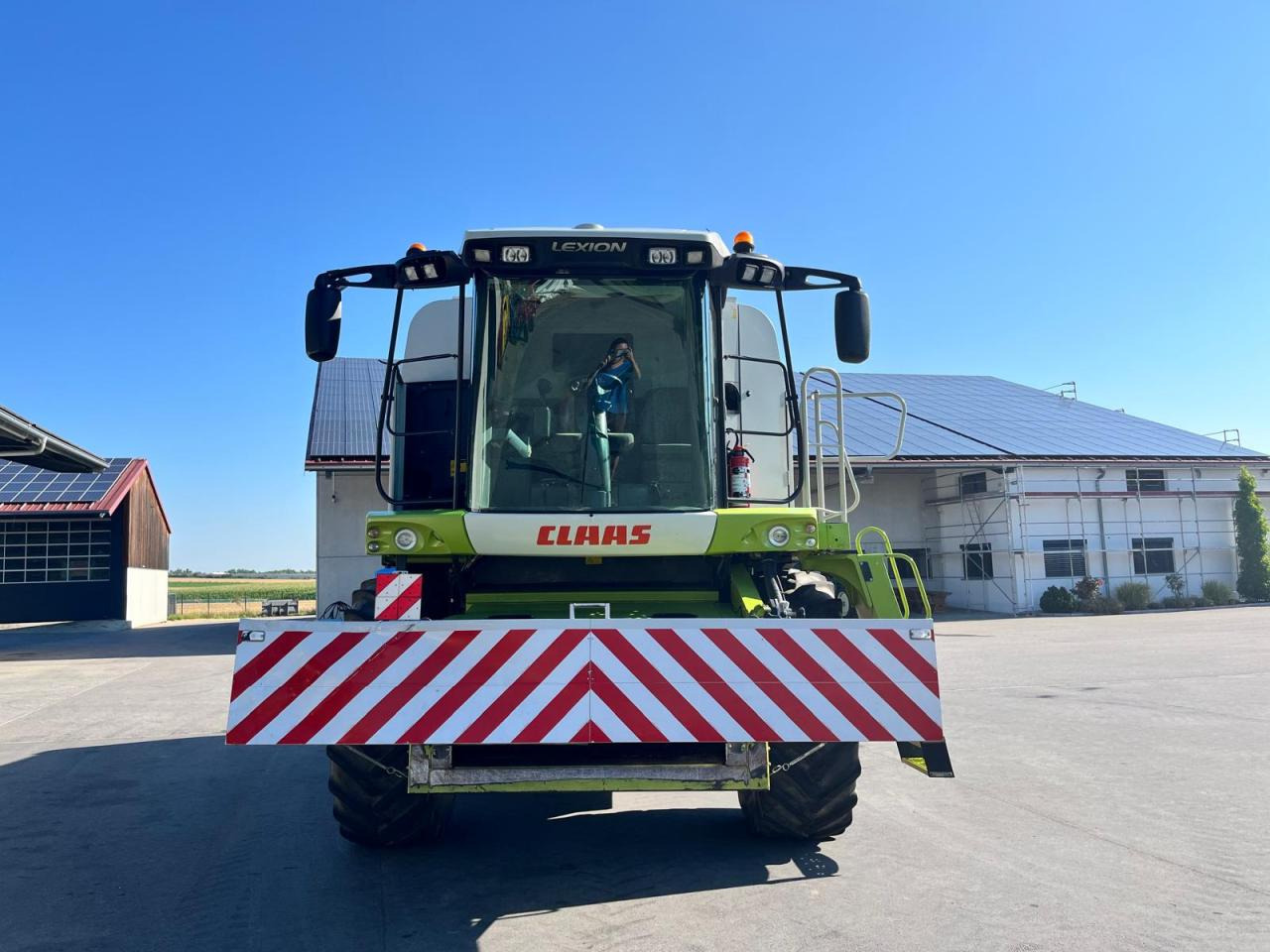 Combine harvester CLAAS Lexion 550 mit Schneidwerk V750, mit 3D, Baujahr 2009, guter gepflegter Zustand: picture 9