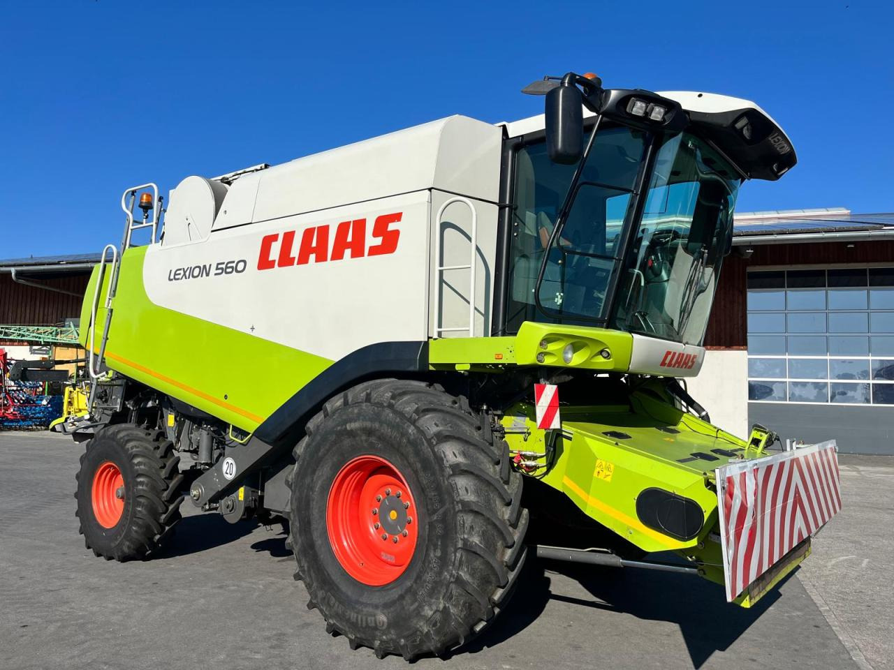 Combine harvester CLAAS Lexion 550 mit Schneidwerk V750, mit 3D, Baujahr 2009, guter gepflegter Zustand: picture 7