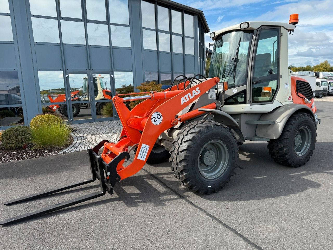 Atlas AR 80 hydr. SW , Palettengabel - Wheel loader: picture 3 Atlas AR 80 hydr. SW , Palettengabel - Wheel loader: picture 3