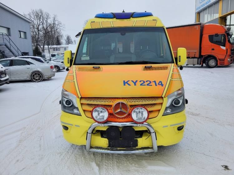 MERCEDES – BENZ SPRINTER AMBULANCE (TAMLANS) KLIMA, 11.2016, EURO 6 - Ambulance: picture 3 MERCEDES – BENZ SPRINTER AMBULANCE (TAMLANS) KLIMA, 11.2016, EURO 6 - Ambulance: picture 3