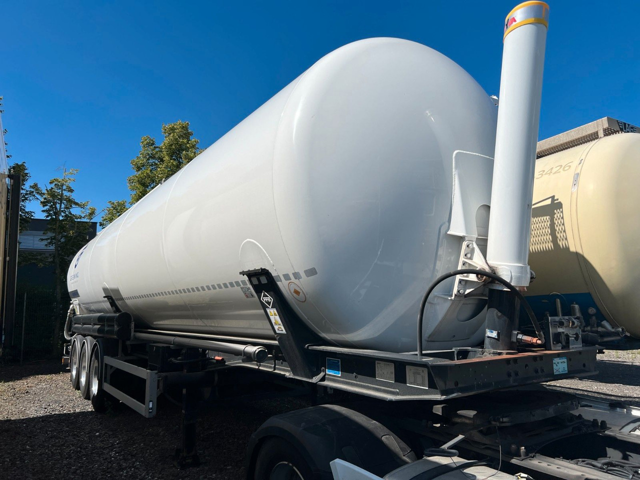 Feldbinder KIP 60.3 - Silo semi-trailer: picture 1 Feldbinder KIP 60.3 - Silo semi-trailer: picture 1