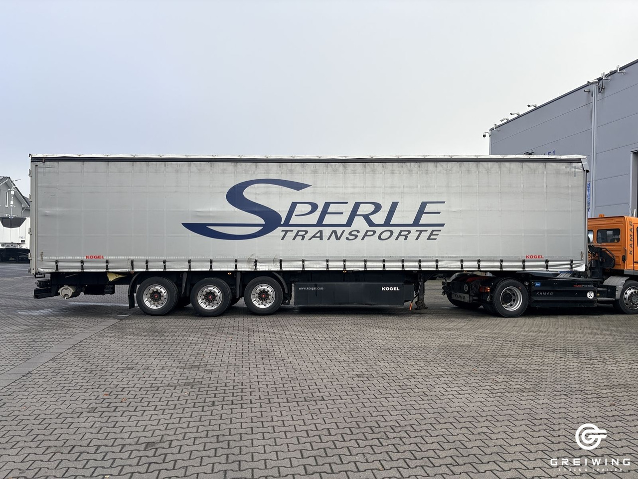 Kögel SN24, Alu, Liftachse, Lenkachse, Coil, SAF - Curtainsider semi-trailer: picture 2 Kögel SN24, Alu, Liftachse, Lenkachse, Coil, SAF - Curtainsider semi-trailer: picture 2