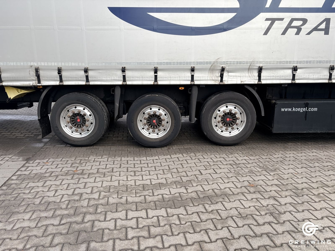 Kögel SN24, Alu, Liftachse, Lenkachse, Coil, SAF - Curtainsider semi-trailer: picture 3 Kögel SN24, Alu, Liftachse, Lenkachse, Coil, SAF - Curtainsider semi-trailer: picture 3