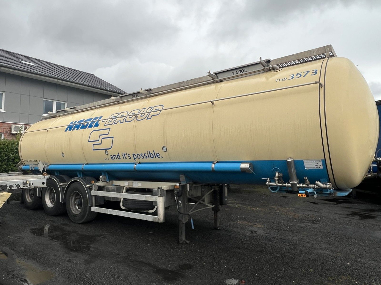 Lag 32.000 l Lebensmitteltank, 3 Kammern, ADR - Tank semi-trailer: picture 2 Lag 32.000 l Lebensmitteltank, 3 Kammern, ADR - Tank semi-trailer: picture 2