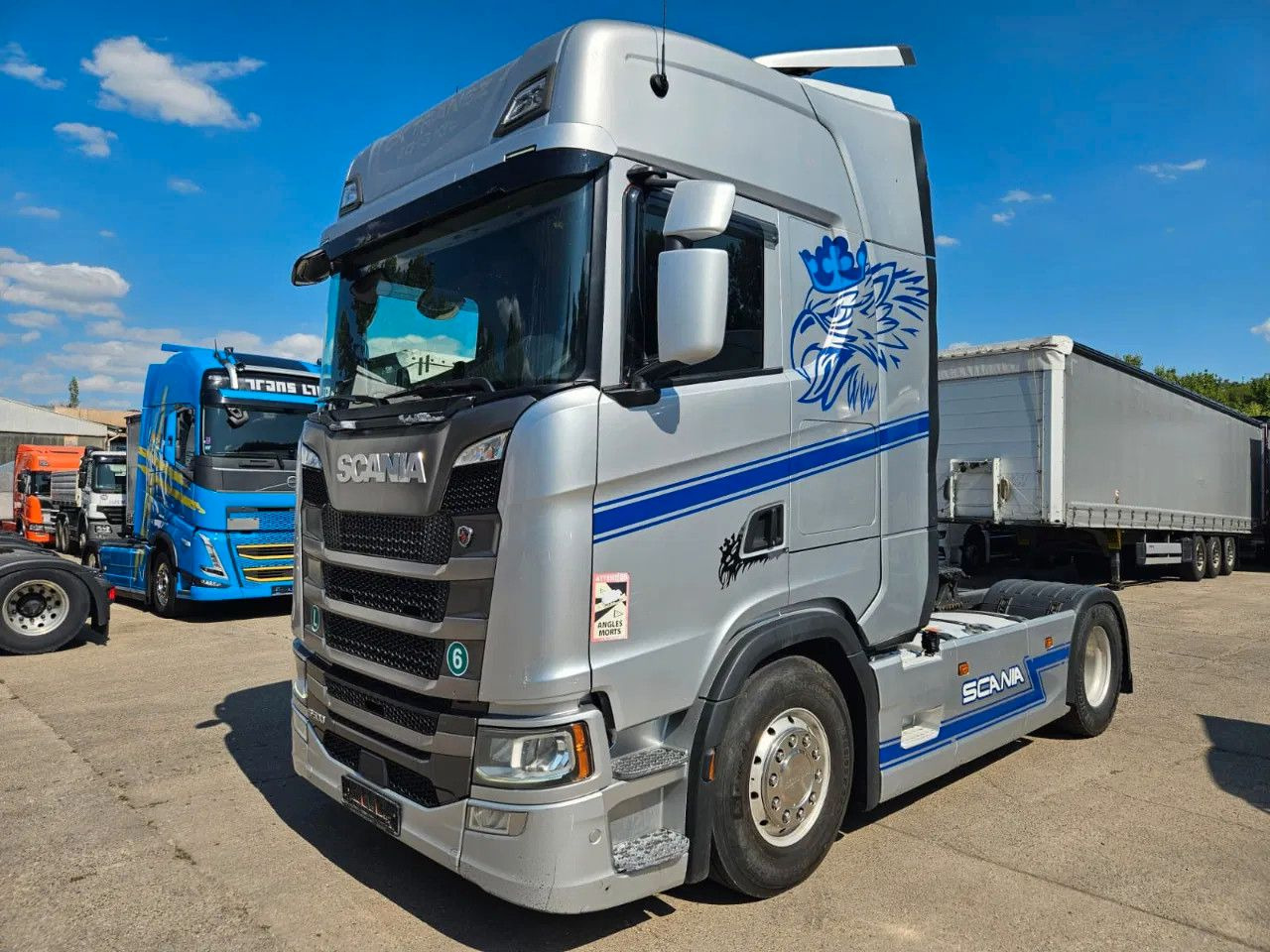 Scania S500 Standklima, 2 fridges, Big Navi, Alloy whee - Tractor unit: picture 1 Scania S500 Standklima, 2 fridges, Big Navi, Alloy whee - Tractor unit: picture 1