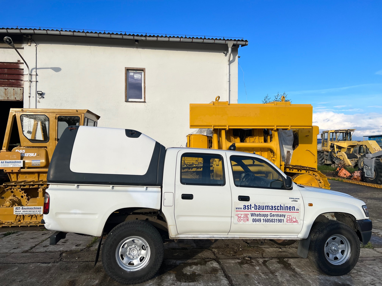 Pickup truck, Combi van TOYOTA Hilux D4D mit Hardtop, Untersetzungsgetriebe: picture 1